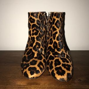 NEW Animal Print Ankle Boots